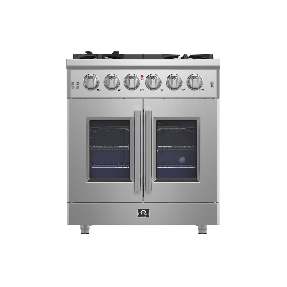 Forno Massimo 30-Inch Gas Range FFSGS6439-30 – Stainless Steel – Applianes FFSGS6439 30 2025 01 Front