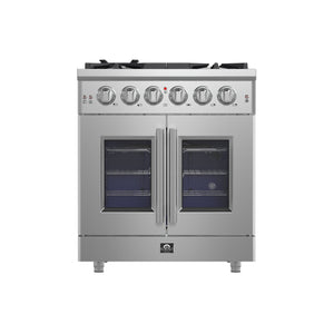 Forno Massimo 30-Inch Gas Range FFSGS6439-30 – Stainless Steel – Applianes FFSGS6439 30 2025 01 Front