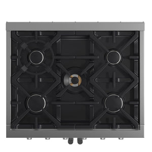 Forno Massimo 30-Inch Gas Range FFSGS6439-30 – Stainless Steel – Applianes FFSGS6439 30 2025 01 Top