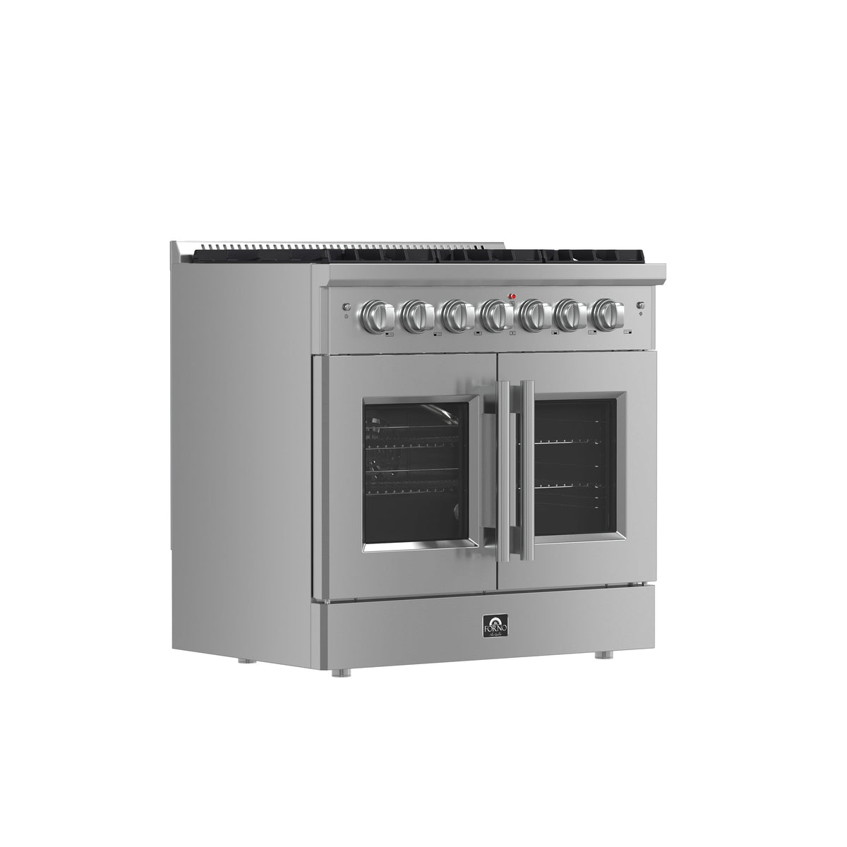 Forno Galiano 36-Inch Gas Range FFSGS6444-36 – Stainless Steel – Applianes FFSGS6444 36 2025 01 Angle