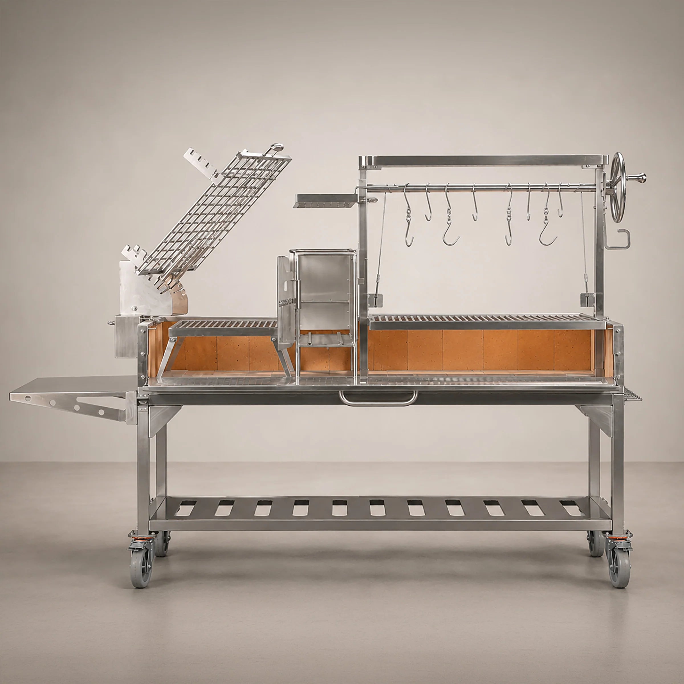 Tagwood BBQ BBQ26SS Built-In Argentine Grill – 304 Stainless Steel