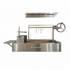 Tagwood BBQ front door heat retention accessory in 304 stainless steel for BBQ09SS