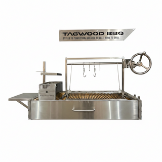 Tagwood BBQ front door heat retention accessory in 304 stainless steel for BBQ09SS