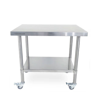 Tagwood BBQ BBQ10SS outdoor prep and working table in 304 stainless steel