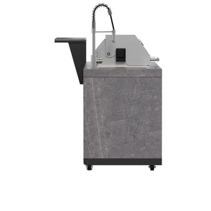 Forno Kitchen 30-Inch Outdoor Kitchen Set FODKT2544BLK – Black – BBQ FODKT2544BLK 2024 12 Side