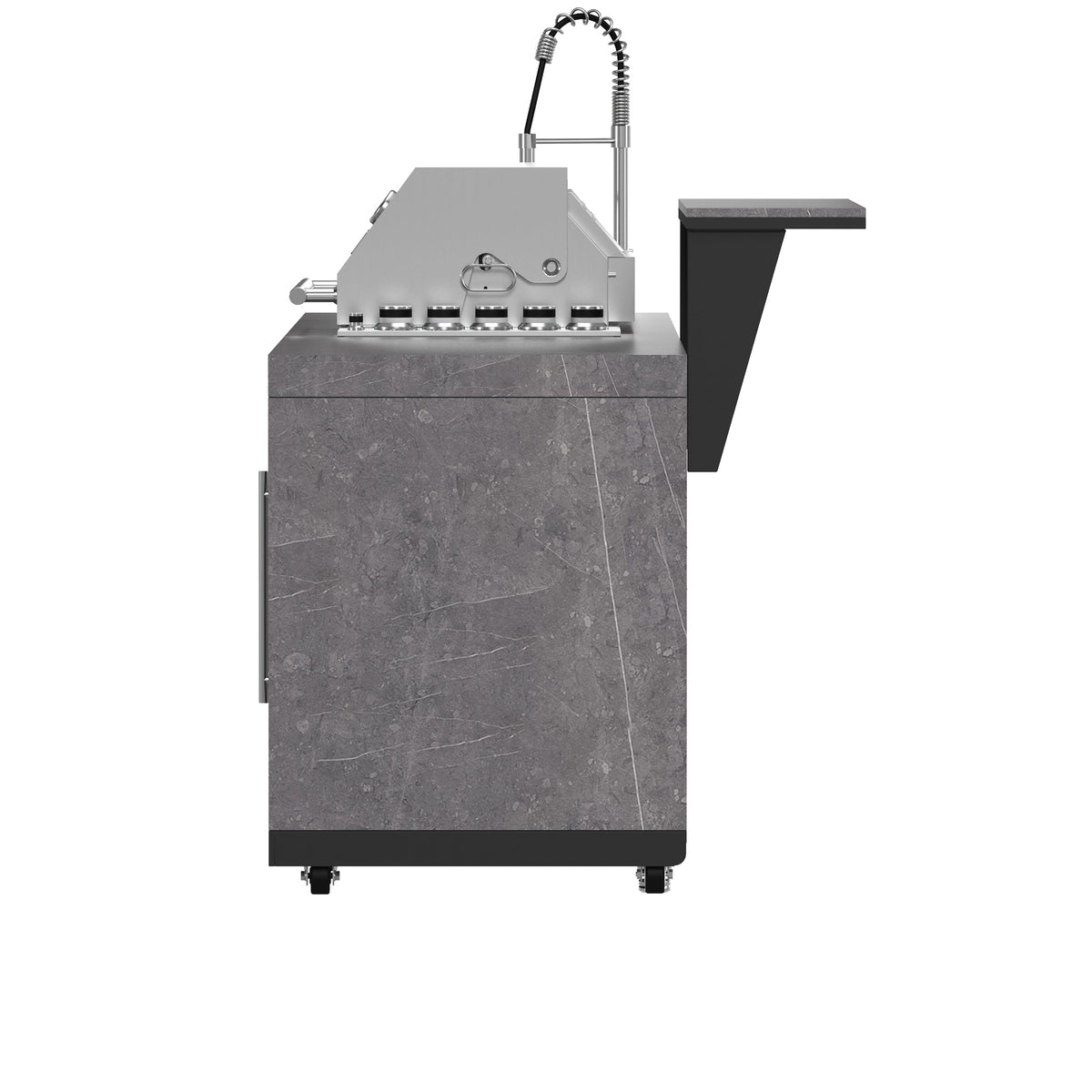 Forno Kitchen 30-Inch Outdoor Kitchen Set FODKT2544BLK – Black – BBQ FODKT2544BLK 2024 12 Side 20 281 29