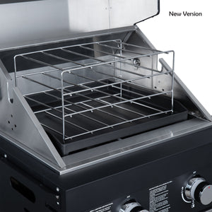 Forno Aperto Outdoor Kitchen Set FODKT2568BLK – Black – BBQ FODKT2568BLK Hot Plate open 2026 02 25