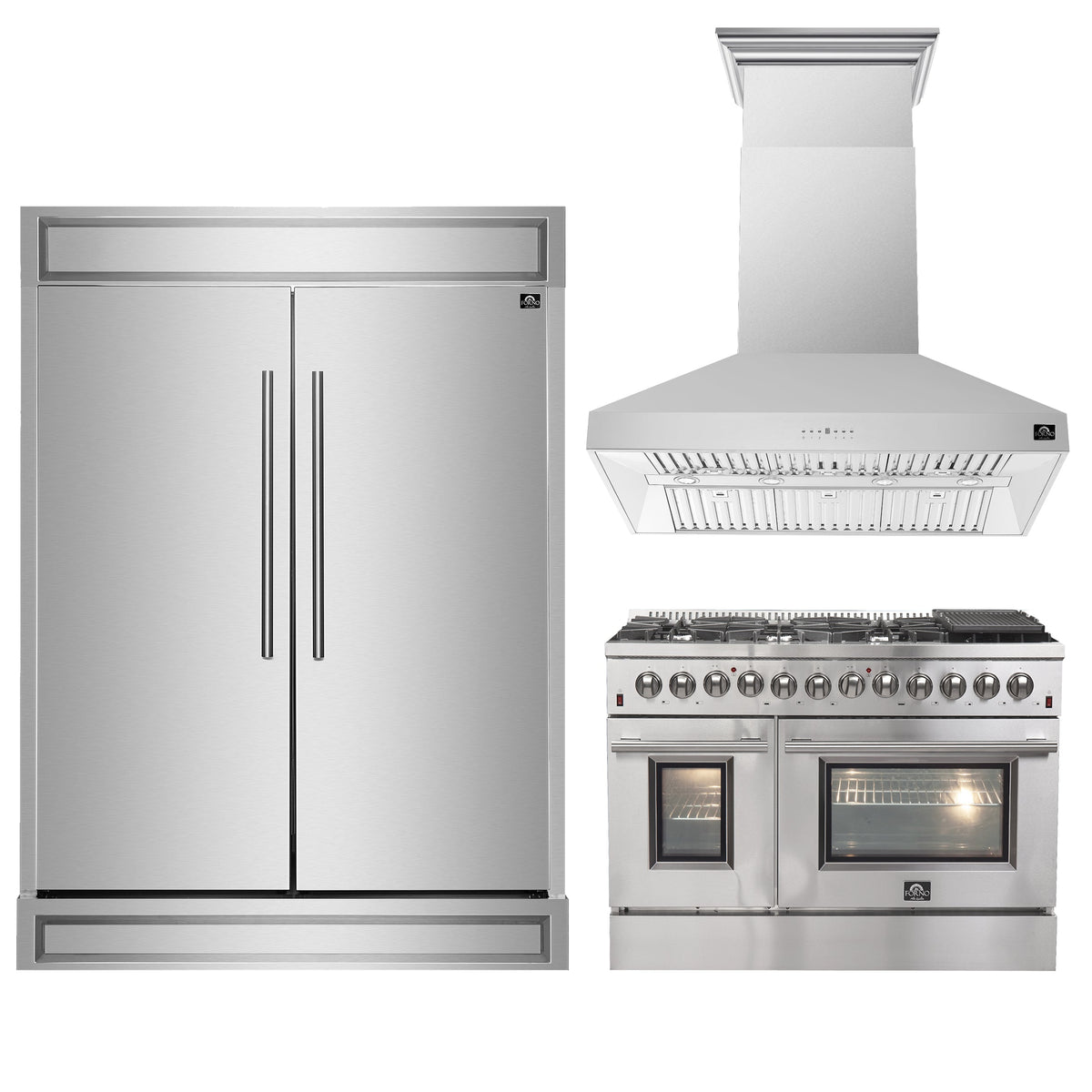 Forno Kitchen Appliance Package FBDL-017-04CAUS – Stainless Steel – Bundles FBDL 017 04CAUS V1 Thumbnail