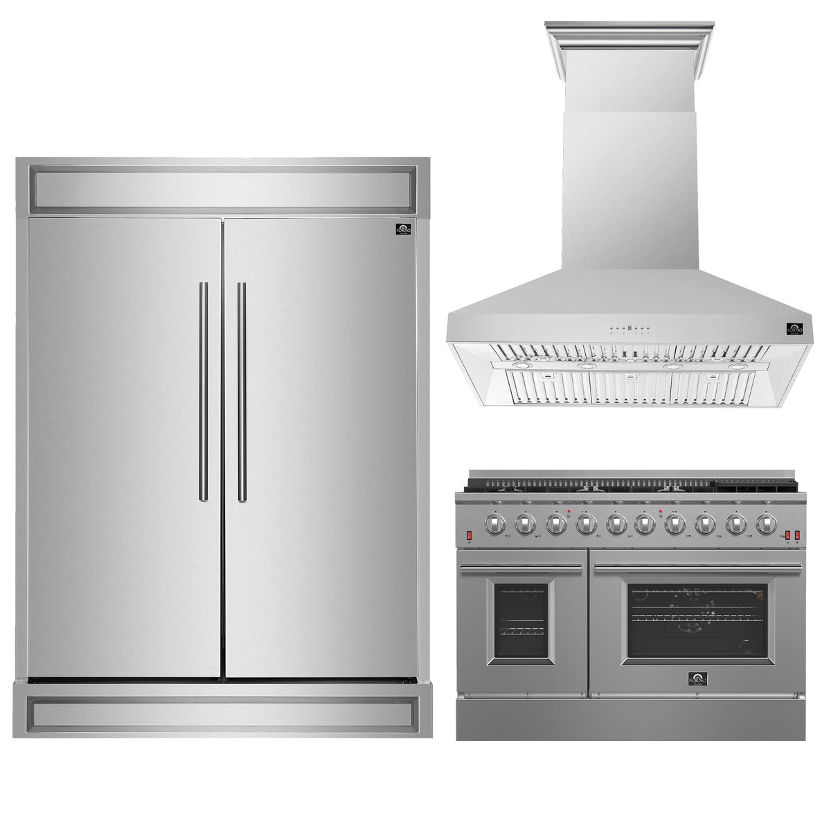 Forno Kitchen Appliance Package FBDL-018-04CAUS – Stainless Steel – Bundles FBDL 018 04CAUS V1 Thumbnail