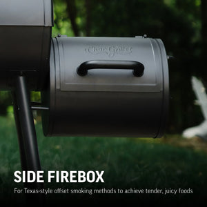 Char-Griller Smokin' Pro CG30044223 cooking area detail