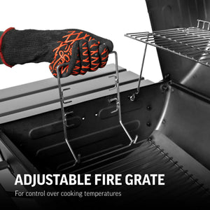 Char-Griller Smokin' Pro CG30044223 grill and smoker feature view
