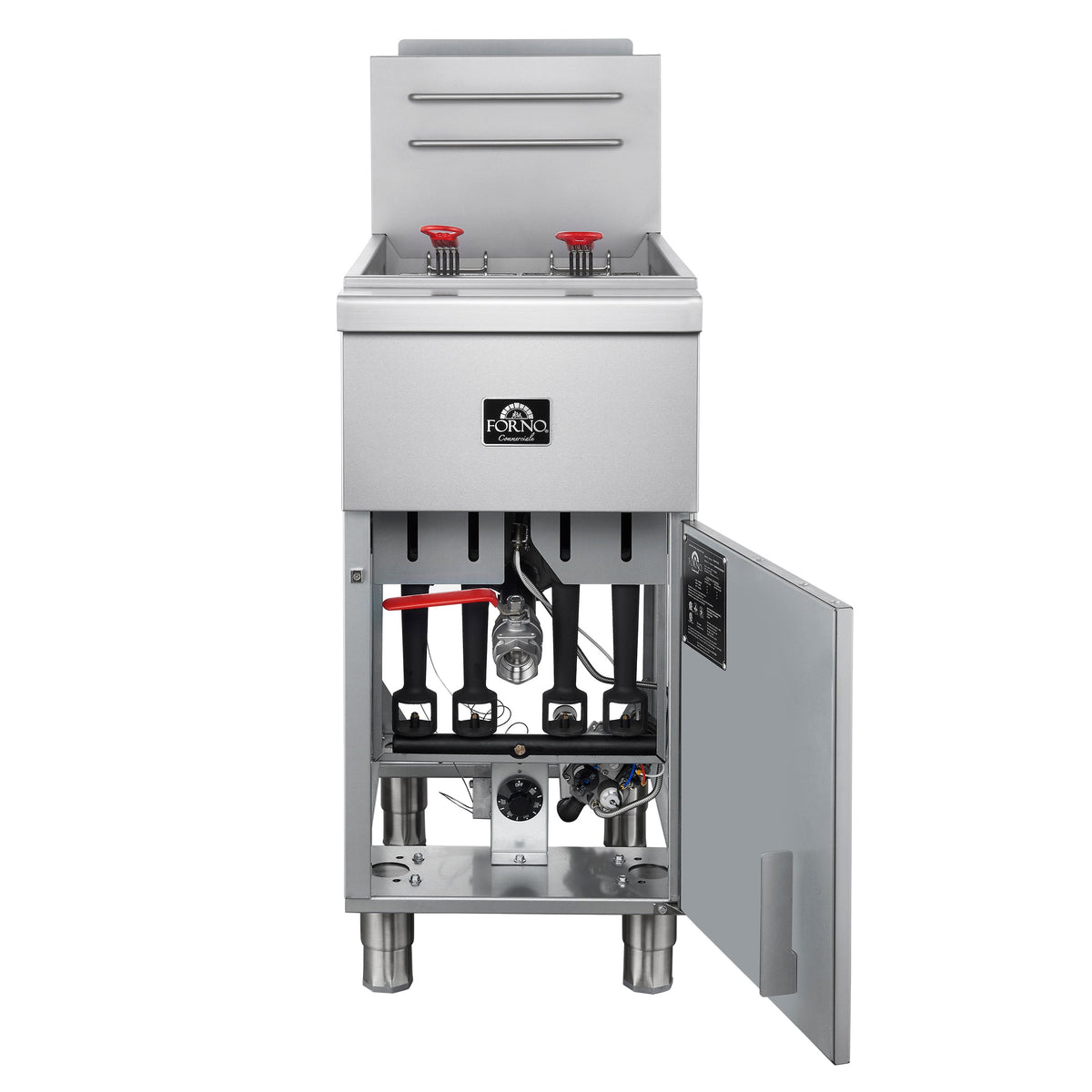 Forno Burners Commercial Deep Fryer FCMGF0023 – Stainless Steel – Commercial Deep Fryer FCMGF0023 2025 06 17 20 287 29