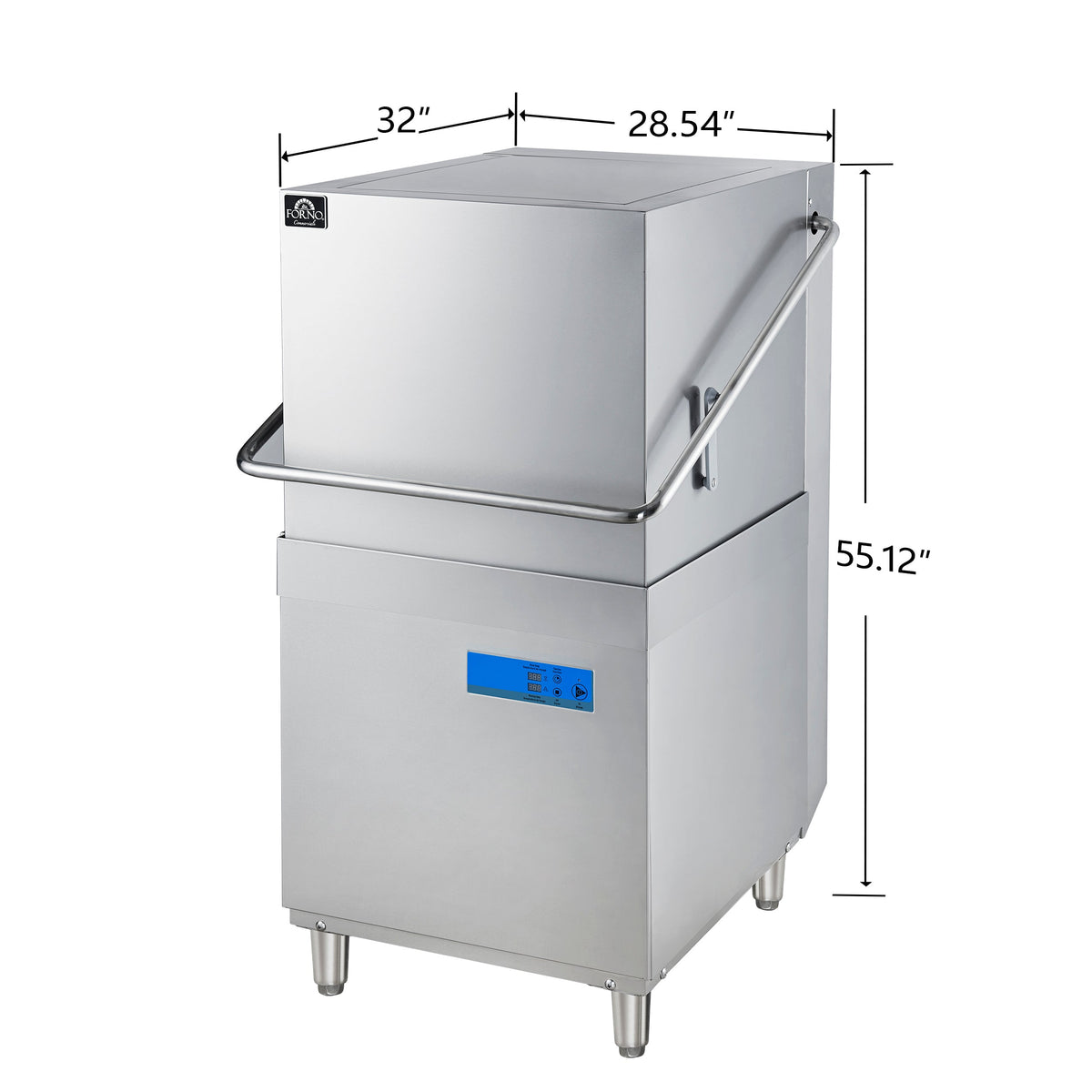 Forno Commerciale 31-Inch Commercial Dishwasher FCMDW0031 – Stainless Steel – Commercial Dishwasher FCMDW0031 Measurements 2025 16 05