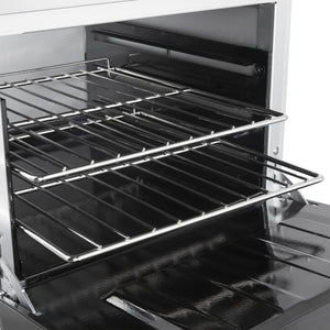 Forno Commerciale 24-Inch Commercial Gas range 1 oven FCMGR0093-24 – Stainless Steel – Commercial Gas Range FCMGR0093 24 Racks 2025 08 19