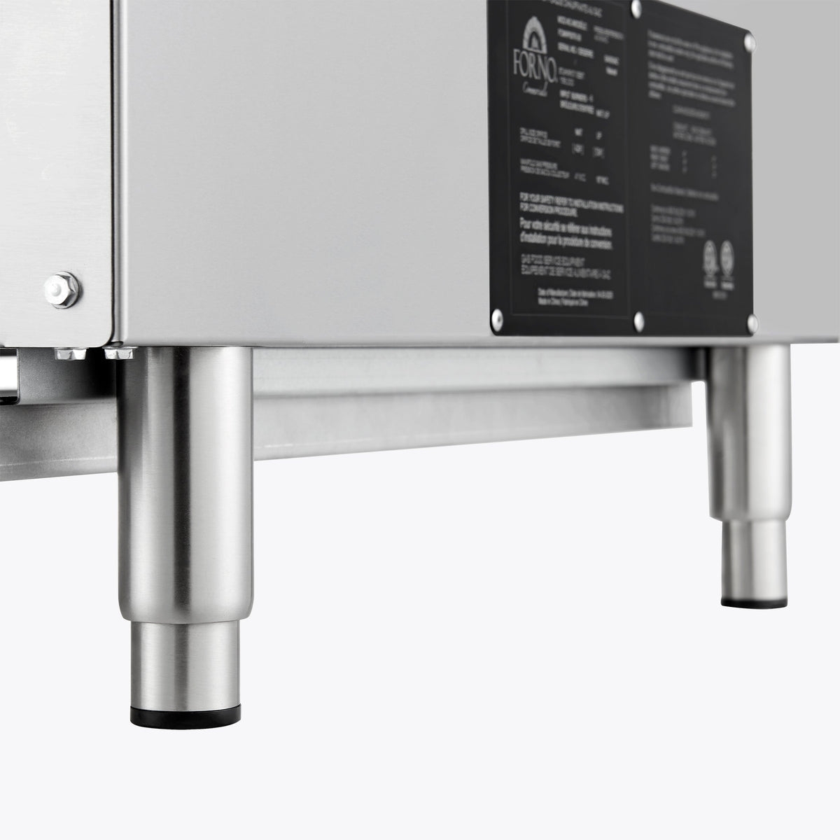Forno Commerciale 36-Inch Commercial Hotplate FCMHP0079-36 – Stainless Steel – Commercial Hotplate FCMHP0079 36 Legs 2025 08 22
