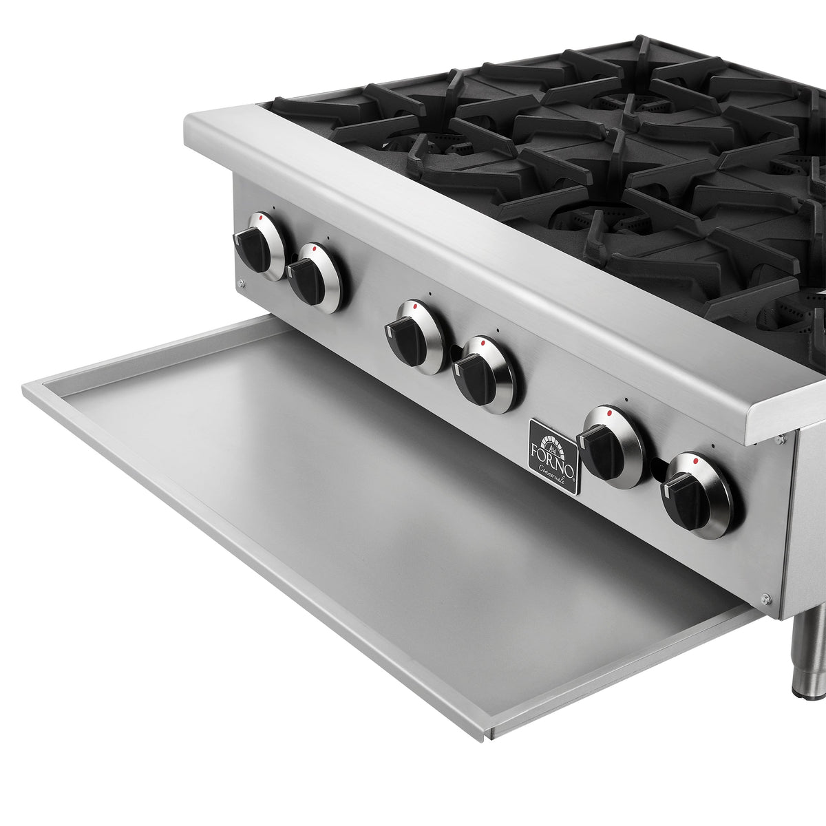 Forno Commerciale 36-Inch Commercial Hotplate FCMHP0079-36 – Stainless Steel – Commercial Hotplate FCMHP0079 36 Tray 2025 08 22