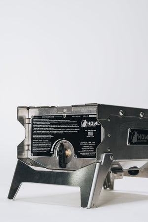 Howl R1 portable fire pit -smokeforges