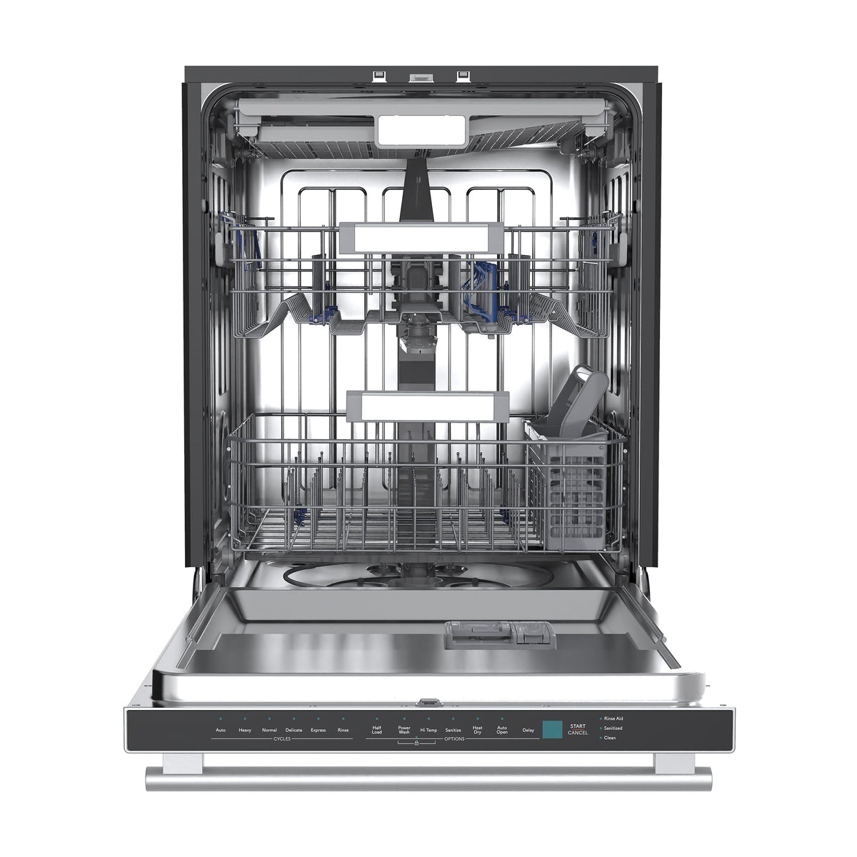 Forno Stella 24-Inch Dishwasher FDWBI8010-24 – Stainless Steel – Dishwasher FDWBI8010 24S Front Opened 2025 12 11