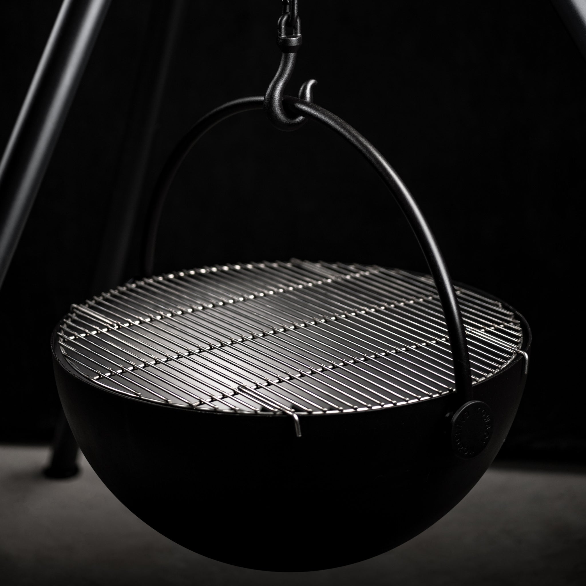 Cowboy Cauldron The Dude 24" Fire Pit & Grill
