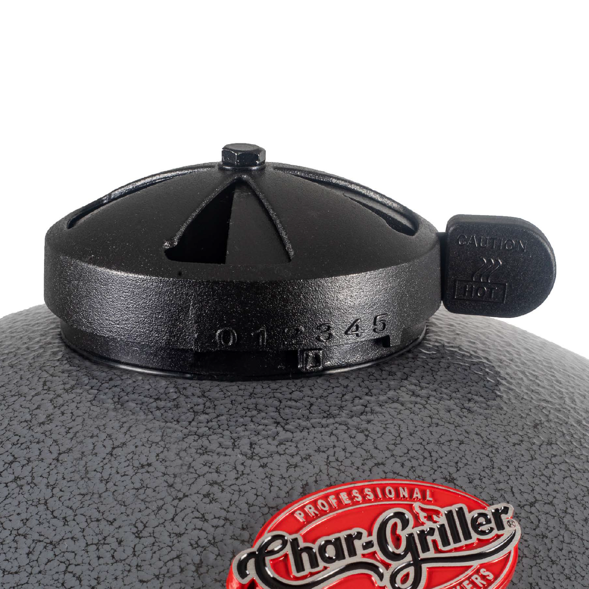 Char-Griller AKORN Jr. E86714 adjustable top damper detail