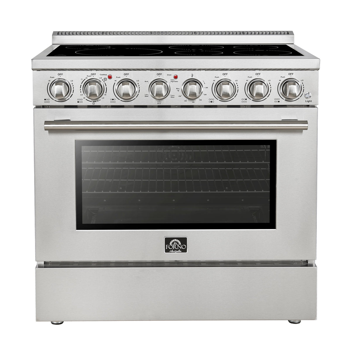 Forno Paolo 36-Inch Electric Range FFSEL6011-36 – Stainless Steel – Electric Range FFSEL6011 36 V1 1 Front Main Picture 04 03 2025
