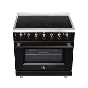 Forno Massimo 36-Inch Electric Range FFSEL6020-36 – Black – Electric Range FFSEL6020 36BLK Top 2026 07 28