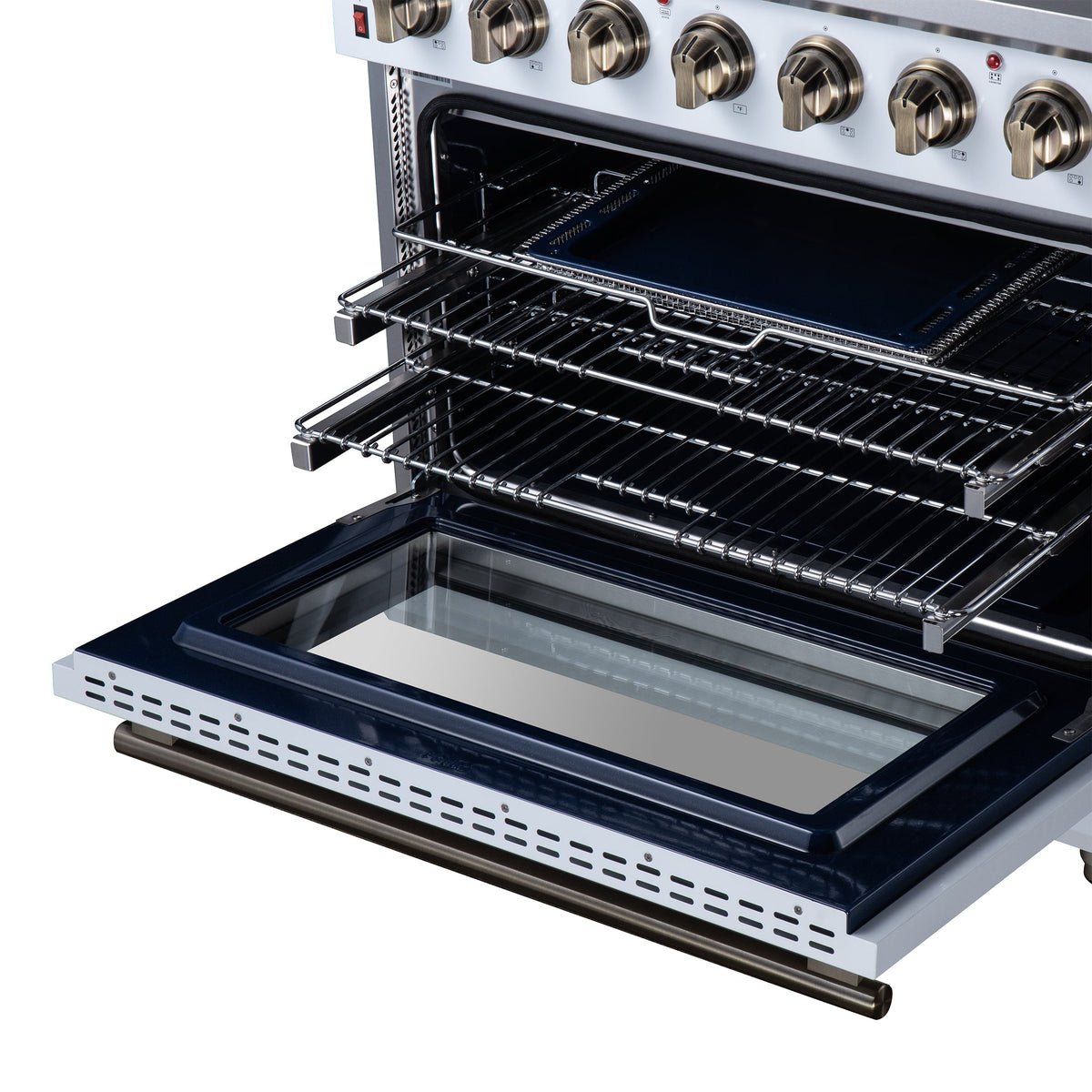 Forno Massimo 36-Inch Electric Range FFSEL6020-36 – White – Electric Range FFSEL6020 36WHT Racks 2026 07 28