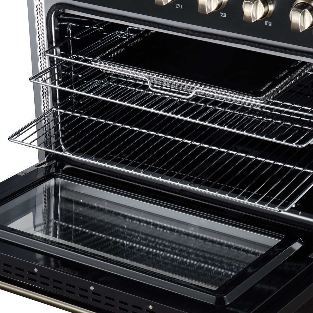 Forno Galiano 36-Inch Electric Range FFSEL6083-36 – Black – Electric Range FFSEL6083 36BLK Racks 2026 07 22