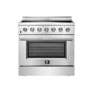 Forno Galiano 36-Inch Electric Range FFSEL6083-36 – Stainless Steel – Electric Range FFSEL6083 36 Front 2026 03 04