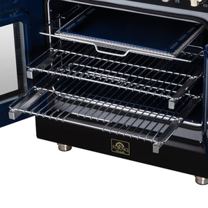 Forno Massimo 30-Inch Electric Range FFSEL6955-30 – Black – Electric Range FFSEL6955 30BLK Racks 2026 07 28