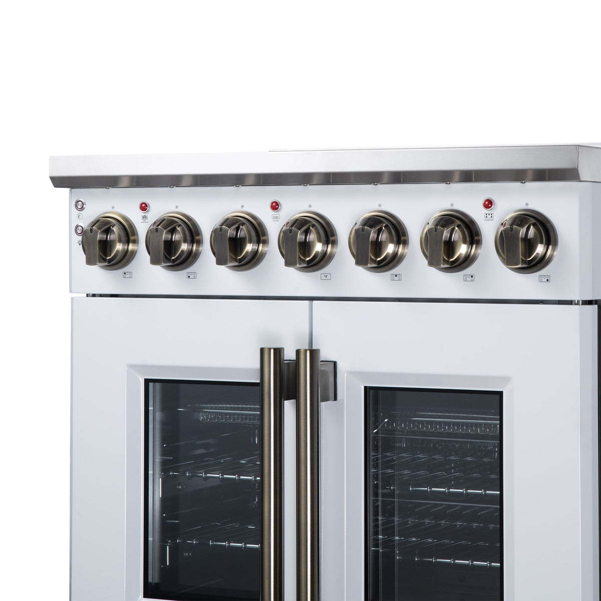 Forno Massimo 30-Inch Electric Range FFSEL6955-30 – White – Electric Range FFSEL6955 30WHT Control Panel Right Angle 2026 07 28