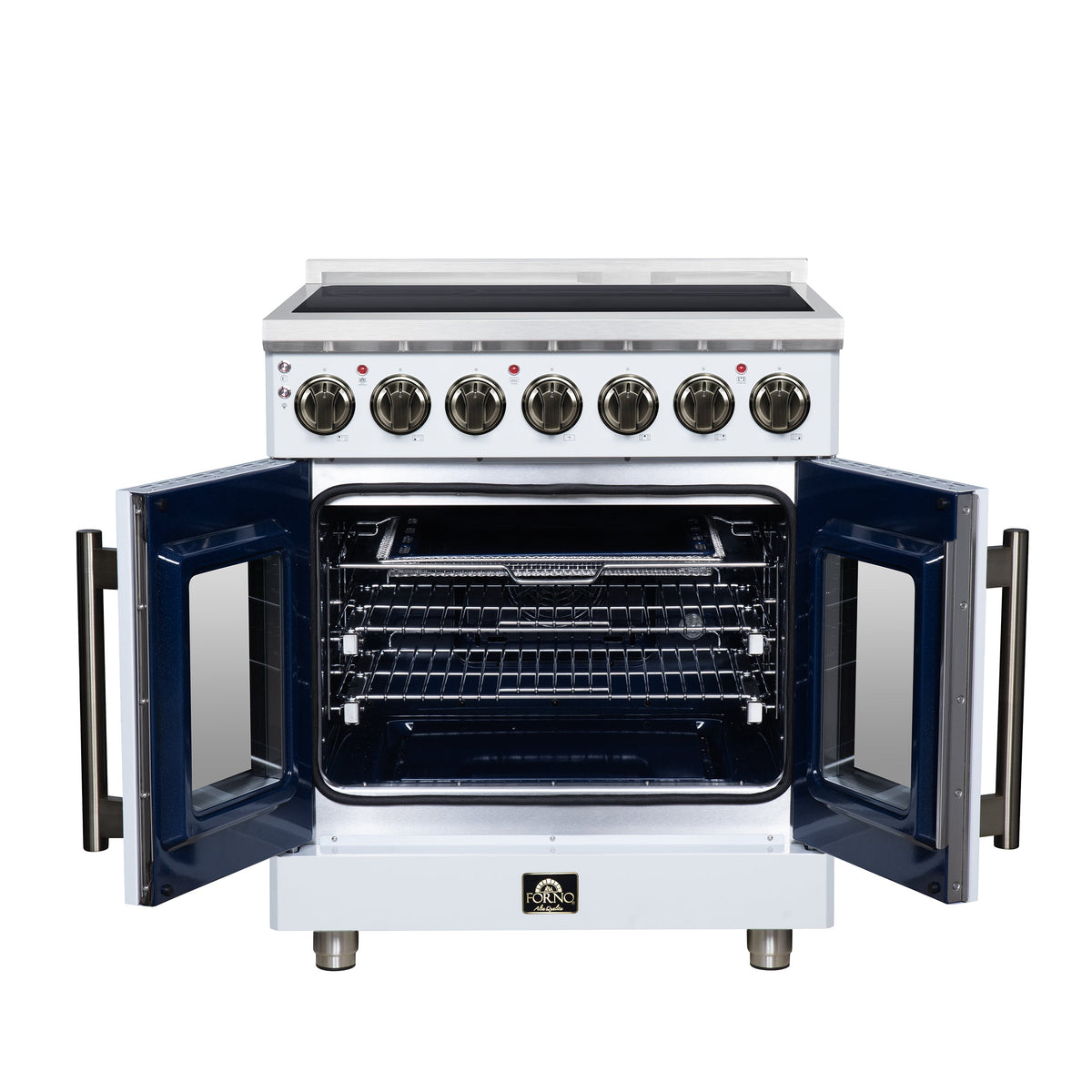 Forno Massimo 30-Inch Electric Range FFSEL6955-30 – White – Electric Range FFSEL6955 30WHT Front Open 2026 07 28