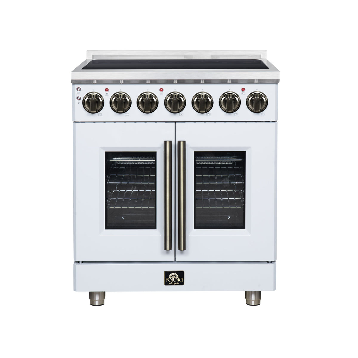 Forno Massimo 30-Inch Electric Range FFSEL6955-30 – White – Electric Range FFSEL6955 30WHT Front 2026 07 28