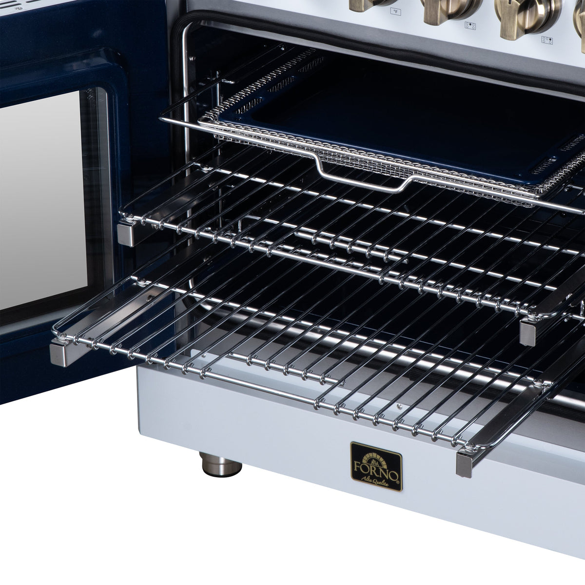 Forno Massimo 30-Inch Electric Range FFSEL6955-30 – White – Electric Range FFSEL6955 30WHT Racks 2026 07 28