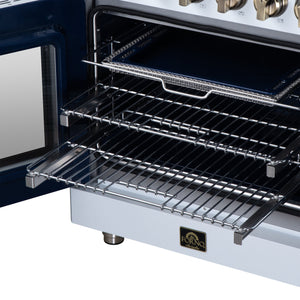 Forno Massimo 30-Inch Electric Range FFSEL6955-30 – White – Electric Range FFSEL6955 30WHT Racks 2026 07 28