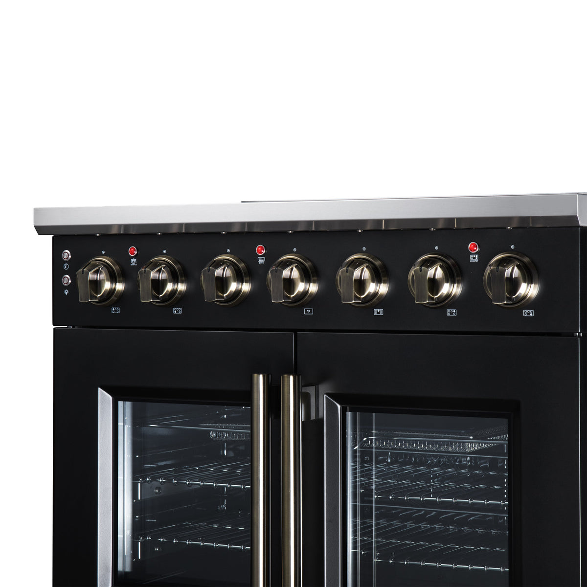 Forno Massimo 36-Inch Electric Range FFSEL6955-36 – Black – Electric Range FFSEL6955 36BLK Control Panel Right Angle 2026 07 28
