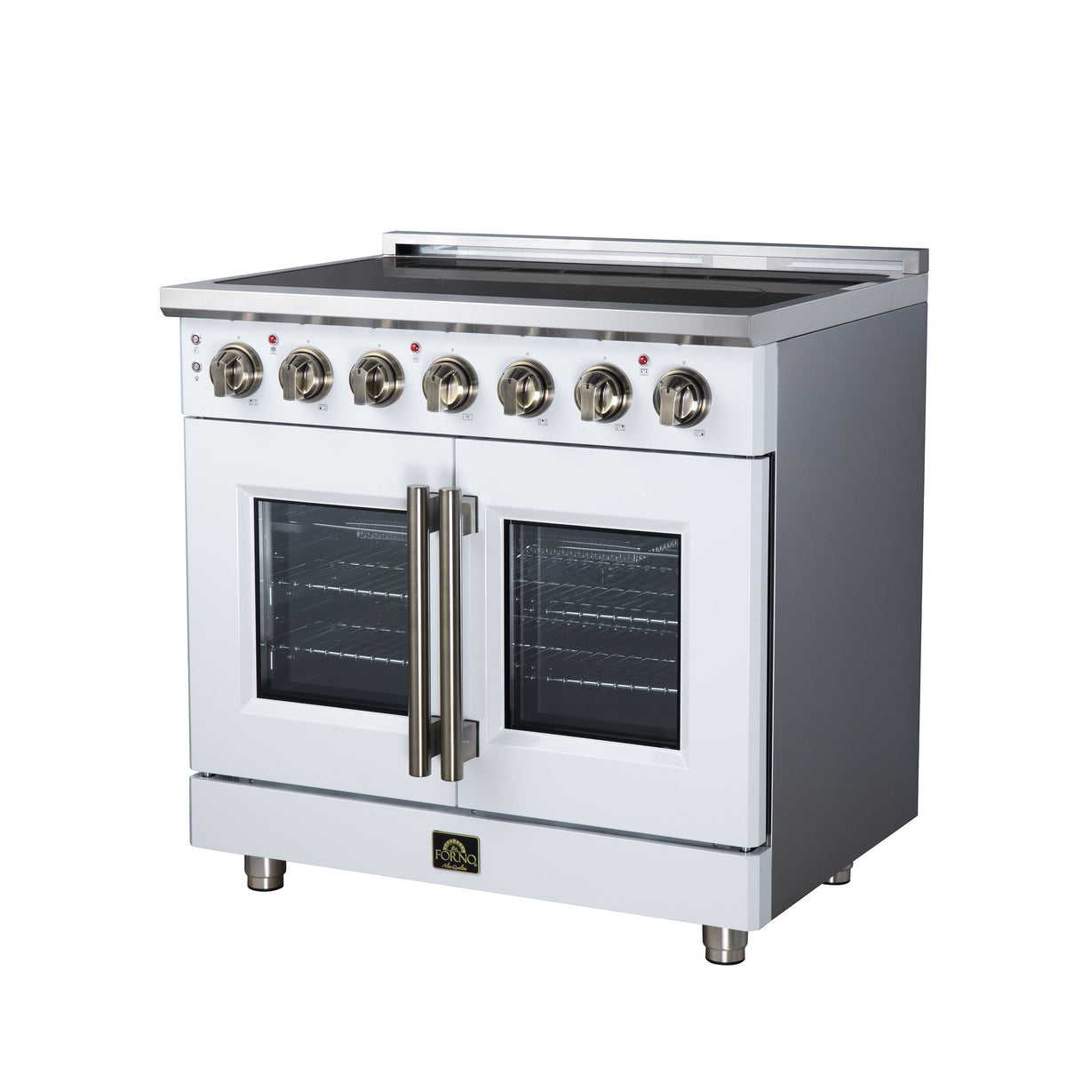 Forno Massimo 36-Inch Electric Range FFSEL6955-36 – White – Electric Range FFSEL6955 36WHT Right Angle 2026 07 28