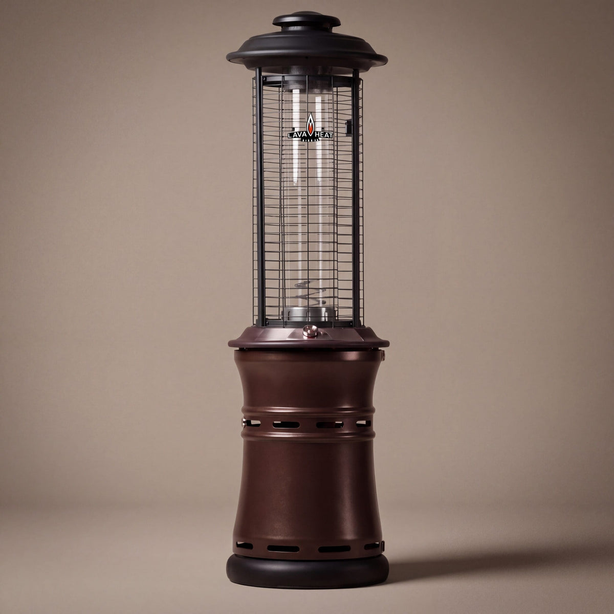 Lava Heat Italia Ember patio heater in Heritage Bronze - product view