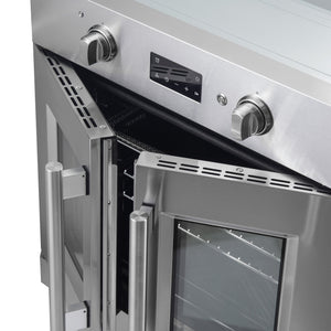 Forno Kitchen Appliance Package FBDL-025-01CAUS – Stainless Steel – FBOEL1333 30 forno asti electric wall oven door ajar
