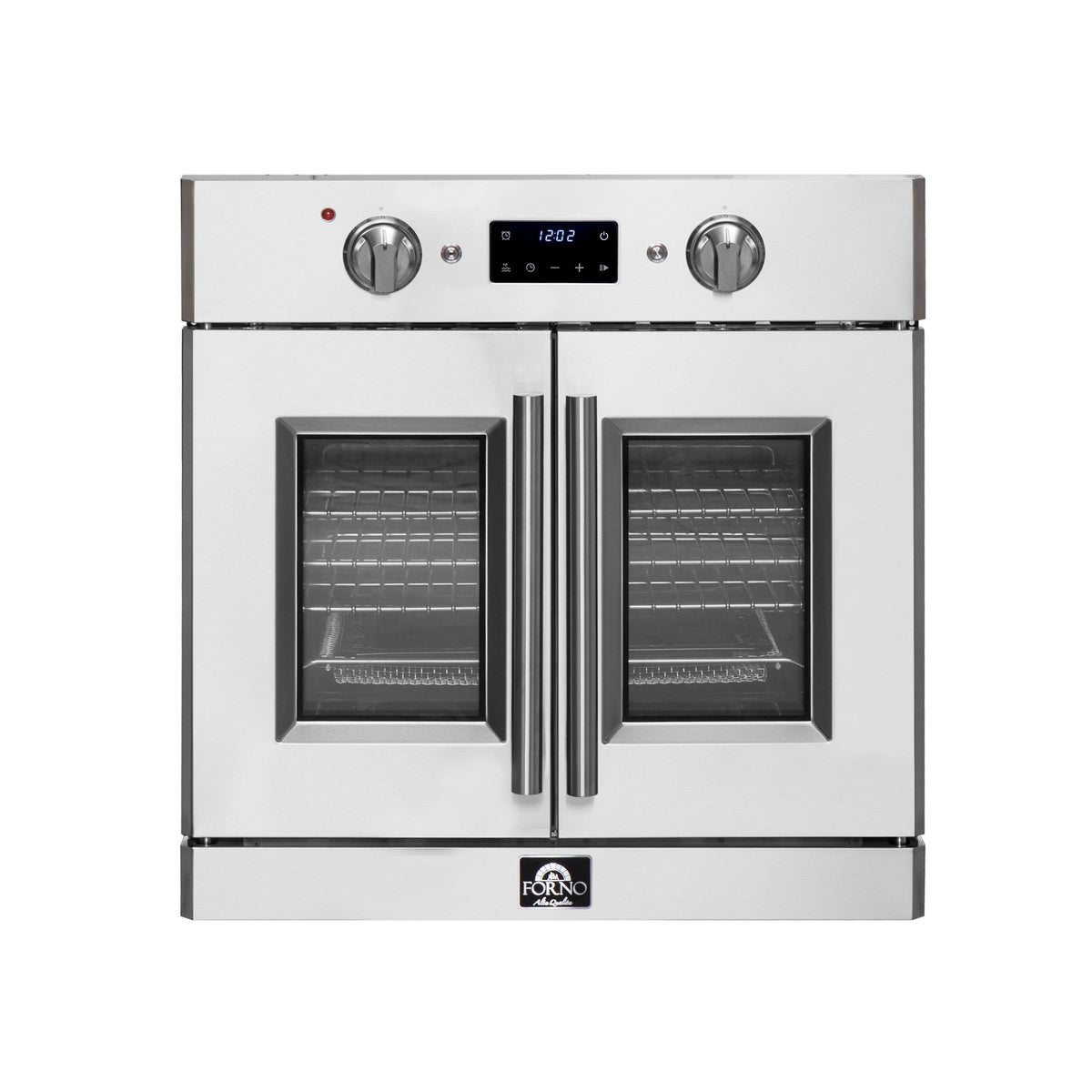 Forno Gallico 30-Inch Single Wall Oven FBOEL1371-30 – Stainless Steel – FBOEL1371 30 forno gallico eletric wall oven front