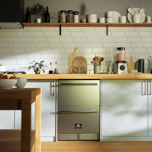 Forno Como 24-Inch Drawer Refrigerator & Freezer FDROD1611-24 – Stainless Steel – FDROD1611 24S Lifestyle
