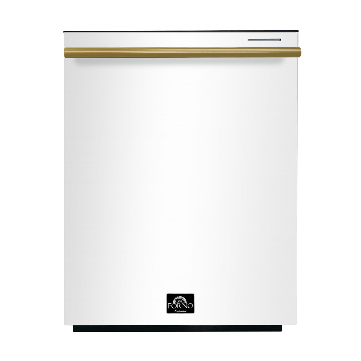 Forno Kitchen Appliance Package FBDL-007-03US – Stainless Steel – FDWBI8067 24WHT pozzo dishwasher front antique brass