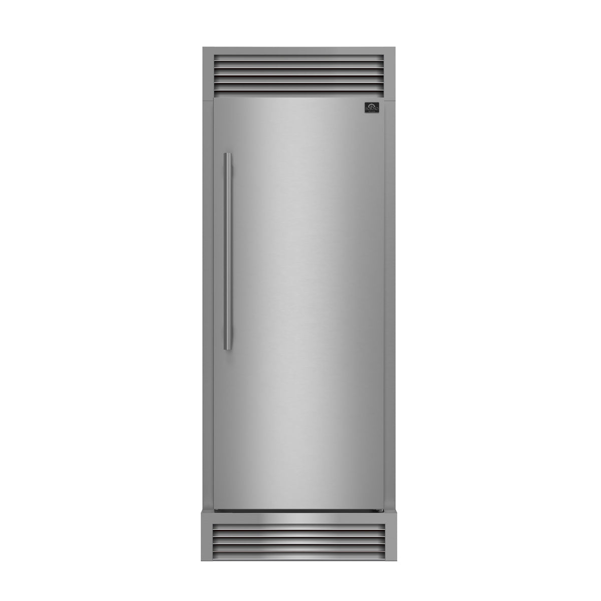 Forno Maderno 28-Inch Convertible Refrigerator & Freezer FFFFD1722-32RSG – Stainless Steel VCM – FFFFD1722 32RSG Front