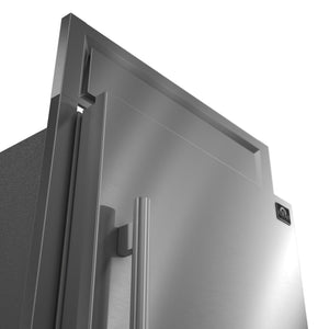 Forno Maderno 28-Inch Convertible Refrigerator & Freezer FFFFD1722-32RS – Stainless Steel – FFFFD1722 32RS Closeup