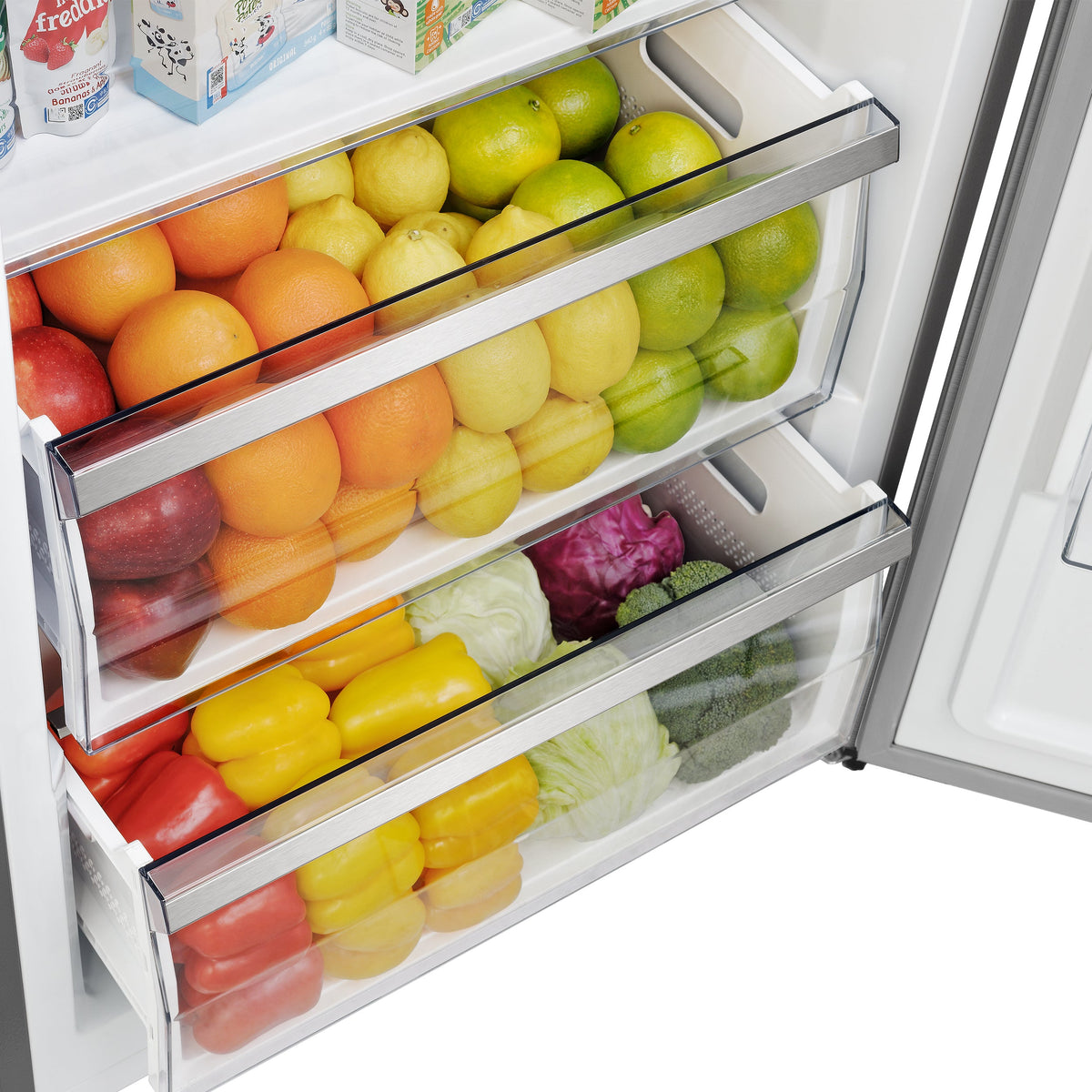 Forno Maderno 28-Inch Convertible Refrigerator & Freezer FFFFD1722-32RS – Stainless Steel – FFFFD1722 32RS FFFFD1722 32RSG forno maderno convertible refrigerator freezer interior drawer alt ebec7756 7072 440f bebc 8b309d36e297