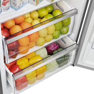 Forno Maderno 28-Inch Convertible Refrigerator & Freezer FFFFD1722-32RS – Stainless Steel – FFFFD1722 32RS FFFFD1722 32RSG forno maderno convertible refrigerator freezer interior drawer alt ebec7756 7072 440f bebc 8b309d36e297