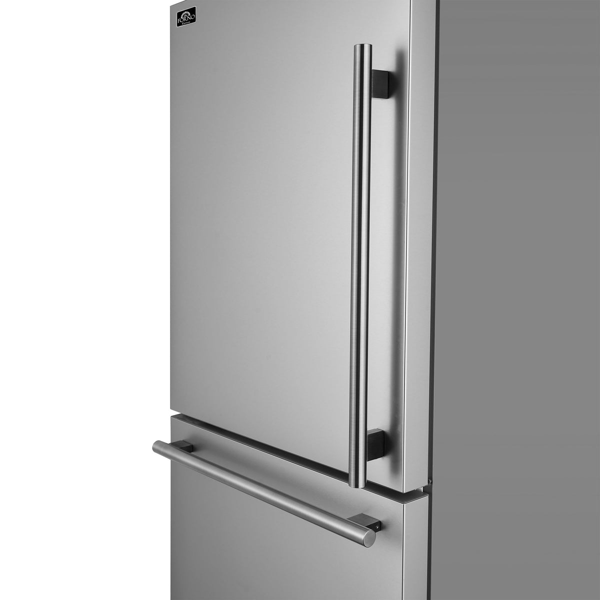 Forno Kitchen Appliance Package FBDL-003-04US – Stainless Steel – FFFFD1786 31S FFFFD1787 60S forno milano stainless steel fridge side handles
