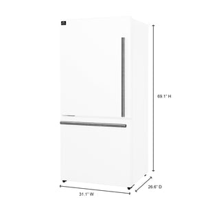 Forno Kitchen Appliance Package FBDL-003-08US – Stainless Steel – FFFFD1786 31WHT forno milano white fridge dimensions