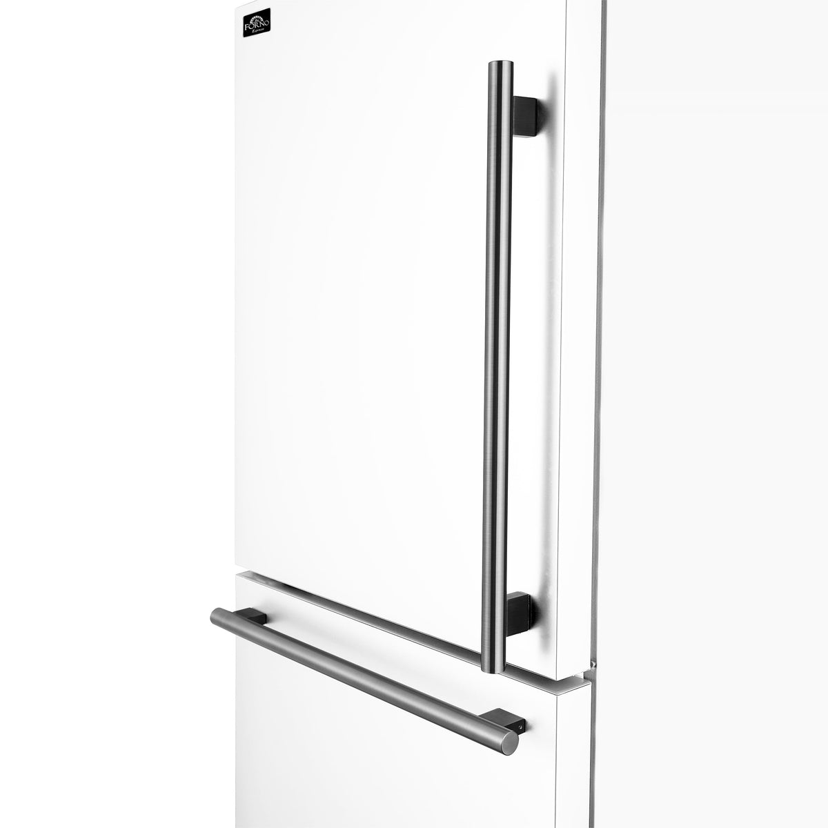 Forno Kitchen Appliance Package FBDL-003-08US – Stainless Steel – FFFFD1786 31WHT FFFFD1787 60WHT forno milano white fridge side handles 795983a5 66e2 40d1 ba6e 2f4e2dbf1158