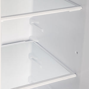 Forno Salerno 33-Inch Side-by-Side Refrigerator FFRBI1805-33 – Black – FFRBI1805 33BLK forno salerno black refrigerator shelves